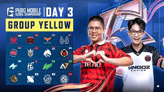 ID 2024 PMGC League  Group Yellow Day 3  PUBG MOBILE Global Championship [upl. by Harmonie]