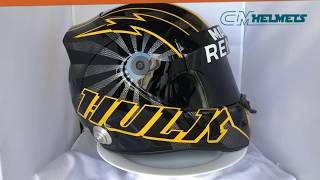 Nico Hulkenberg 2018 F1 Replica Helmet Full Size [upl. by Enimassej]