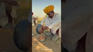 देसी चाय 😍 khet chai tea rajasthan youtubeshorts shorts marwadi food culture desi reels [upl. by Tuneberg683]