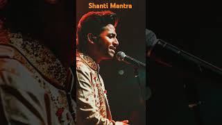 Sarvesham svastir bhavatu  Shanti Mantra music mantra shanti [upl. by Tychon]