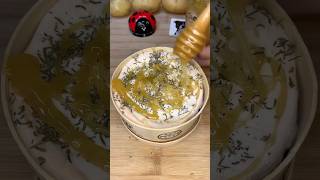 👩🏼‍🍳 Recette  Mont d’or rôtie au miel 🍯🧀 food cook eat cooking cheese asmr recipe [upl. by Eenaej]