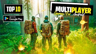 Top 10 Online Multiplayer Games For Android 2024  Multiplayer Games For Android With Friends [upl. by Palocz]