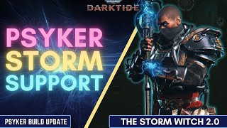 UPDATED The Storm Witch 20  Psyker Class Build  Warhammer40k DARKTIDE [upl. by Elttil]