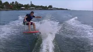 Skurfing the Indian River Lagoon [upl. by Gierc]