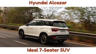 Hyundai Alcazar  Ideal 7Seater SUV for India [upl. by Haliled]