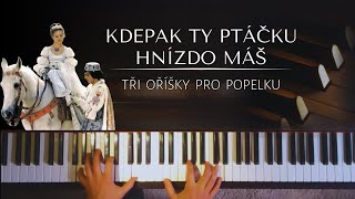 Kdepak ty ptáčku hnízdo máš  noty pro piano [upl. by Aiuqram]