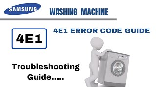 how to fix 4E1 error in Samsung4E1 error code solution 4e1 error code [upl. by Arihsat695]