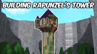 BUILDING RAPUNZELS TOWER IN BLOXBURG [upl. by Eli301]