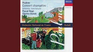 Poulenc Suite française for small orchestra  3 Petite marche militaire [upl. by Akinam]