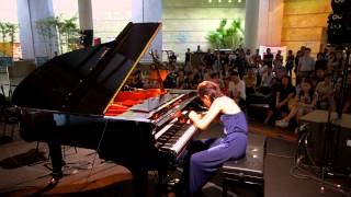 Sueli Tang plays John Sharpleys Glissandos on the Black Keys [upl. by Dwayne]