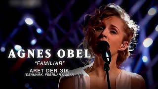 Agnes Obel quotFamiliarquot LIVEARET DER GIK Denmark February 2017 VIDEO REPOST [upl. by Miof Mela]