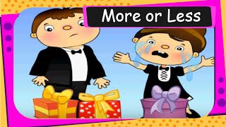 Short animated story for kids  More or Less  English [upl. by Sivrat]