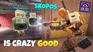 Skopos Is a 400 IQ Operator  Rainbow Six Siege Operation Twin Shells [upl. by Eellac597]