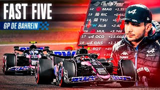 UN DÉBUT CATASTROPHIQUE  FAST FIVE 01  GRAND PRIX DE BAHREÏN 2024 [upl. by Tiram]