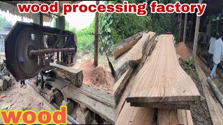 large wood processing [upl. by Anilatsyrc458]