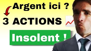 3 Opportunités à saisir  Je bazarde cette action PEA [upl. by Oren]