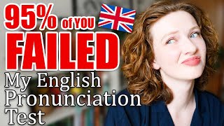 How good is YOUR English pronunciation 5 PASS THIS TEST [upl. by Harvard423]