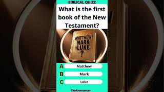 Bible Quiz Challenge Test Your Knowledge [upl. by Merkley]