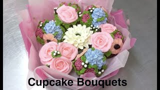 Cupcake Bouquet Tutorial [upl. by Ahsenauq]