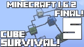 Minecraft 162 CUBE SURVIVAL Cap5 FINAL [upl. by Suiratnauq]