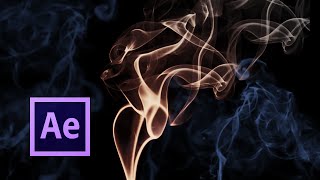 Simulate Thin Drizzling Smoke  After Effects Tutorial [upl. by Neik]