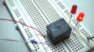 How To Make A Simple Relay Circuit [upl. by Adnilasor611]