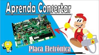 COMO CONSERTAR PLACA AR CONDICIONADO INVERTER Na Prática [upl. by Sad]