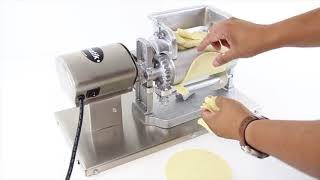 Tortilla Maker Electric Machine Roller With Motor Modern Design Prensa Tortilladora Tortillas a mano [upl. by Aalst]