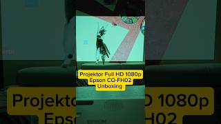 Projektor Full HD 1080pEpson COFH02  Unboxing [upl. by Layor]