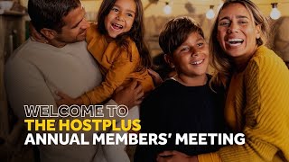 Hostplus Annual Members Meeting  2023 [upl. by Malina475]