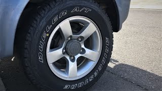 Suzuki Jimny tyre choice  Bridgestone Dueler HT vs AT [upl. by Cadell438]