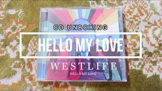 Westlife  Hello My Love CD Single Unboxing [upl. by Nymsaj]