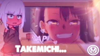 Tokyo Revengers AU React Type Nagatoro  Takemichi as   Senju as [upl. by Giza]