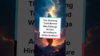 The Shocking Truth Behind Why Kaliyuga Arrives According to Hindu Scripture hindudeity [upl. by Ardnuat]