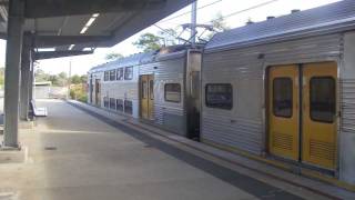 CityRail S79S73 Arriving and Leaving Holsworthy Station Citybound [upl. by Rodgiva]