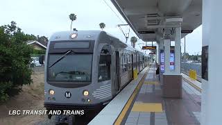 LA Metro A Line arriving at Wardlow [upl. by Chalmer969]