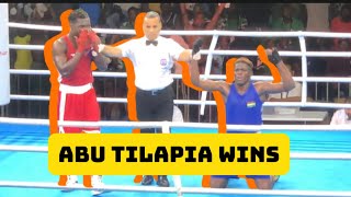 Big Fight Bukom Banku’s son Abu Kamoko 🇬🇭 vs 🇨🇩 Nathan Nlandu • African Games Boxing [upl. by Ynabe]