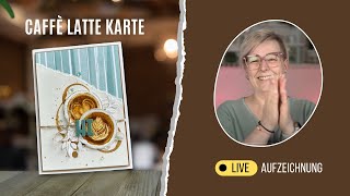 Einladungskarten selber machen  Stempelset Käffchen von Stampin’ Up [upl. by Shira]