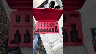 30 Second Review  Neiko Impact TamperProof Torx Socket Set [upl. by Norab727]