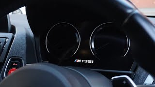 6WA Black Panel Cluster Retrofit On My BMW M135i [upl. by Ellah]