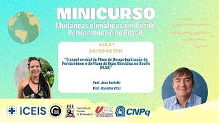 AULA 1 Mini Curso Mudanças Climáticas em Recife Pernambuco e no Brasil [upl. by Henley]