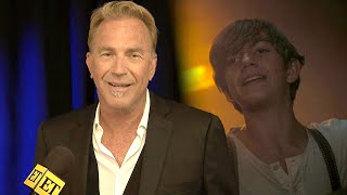 Kevin Costner on His Son Hayes Acting Debut in Horizon An American Saga Exclusive [upl. by Vani]