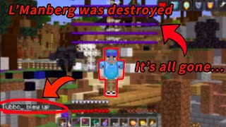 Philza Dream and Technoblade TEAM UP TO DESTROY L’MANBERG Dream SMP [upl. by Ettolrahc]