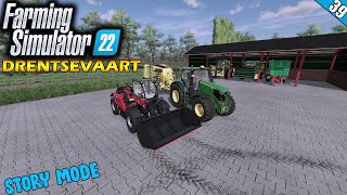 BOERDERIJ VEKROCHT amp NIEUWE SPULLEN Farming Simulator 22 Story Mode 39 [upl. by Iran]