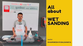 WHY WET SANDING IS REQUIRED IN AUTO DETAILING From Rust To Perfection Wet Sanding Car Restoration [upl. by Yvehc]