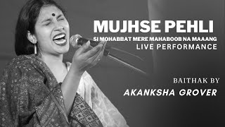 Mujhse Pehli Si Mohabbat  Akanksha Grover  Cover  Rashid Attre [upl. by Babbette]