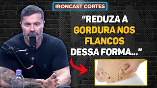 COMO REDUZIR A GORDURA NOS FLANCOS  IRONCAST CORTES [upl. by Dominick22]