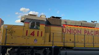 20241023b Union Pacific Mineola Sanderson Farms Local [upl. by Florio]