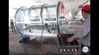 Halal Cattle butchery abattoir Equipment Pneumatic Ritual Kill Box ofSlaughterhouse Machine [upl. by Acirderf27]