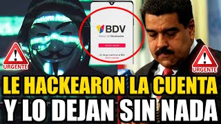 🚨ANONYMOUS HACKEÓ LA CUENTA DE MADURO Y LO ESTÁN POR DEJAR SIN DINERO  BREAK POINT [upl. by Simaj602]